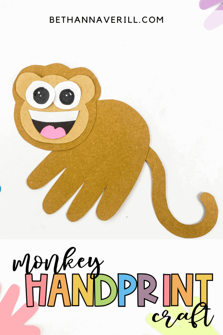 handprint monkey craft
