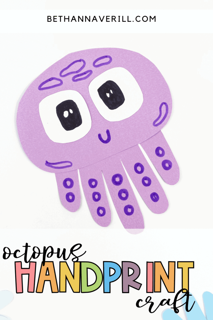 handprint octopus craft