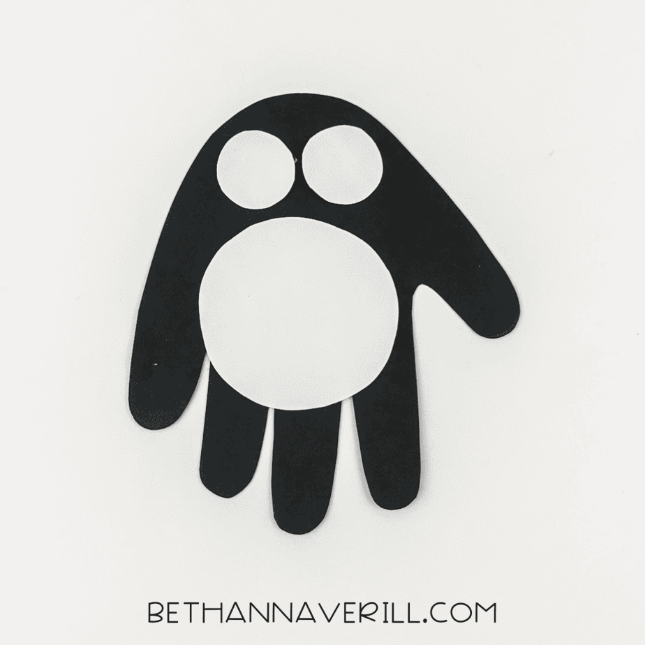 White eye circles added above the belly