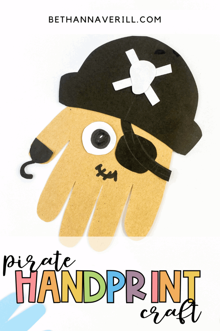 handprint pirate craft