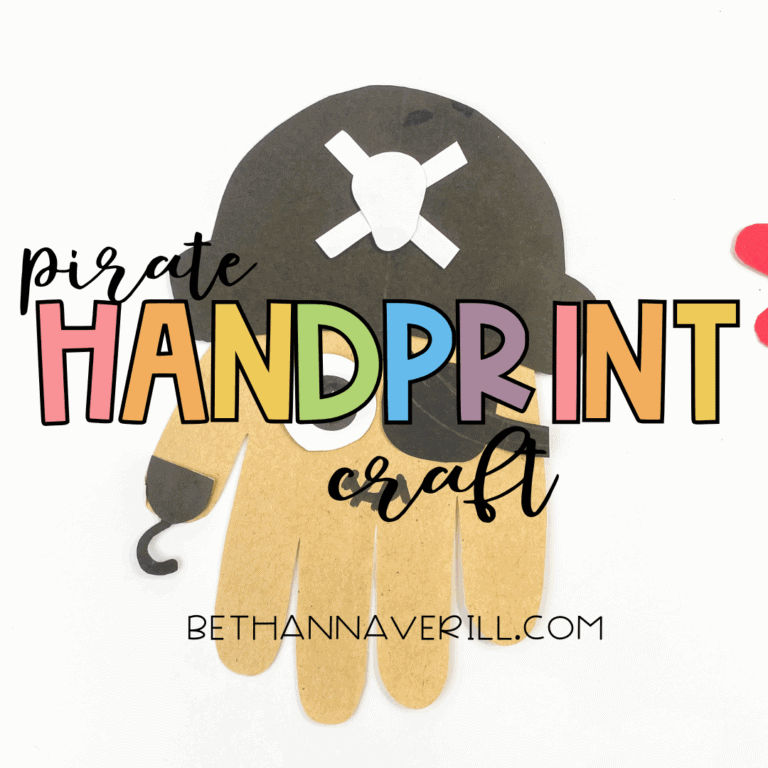 Pirate Handprint Craft