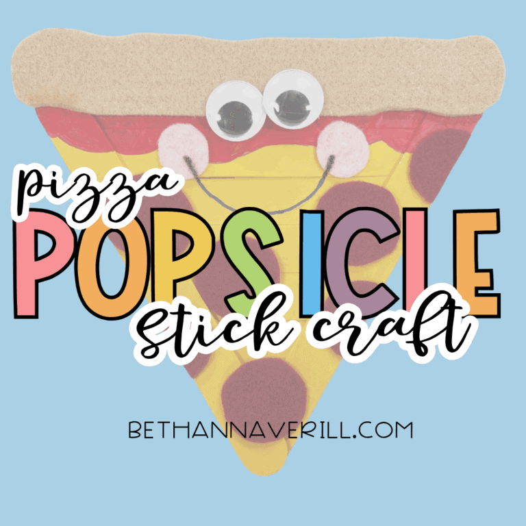 Pizza Craft Stick Project