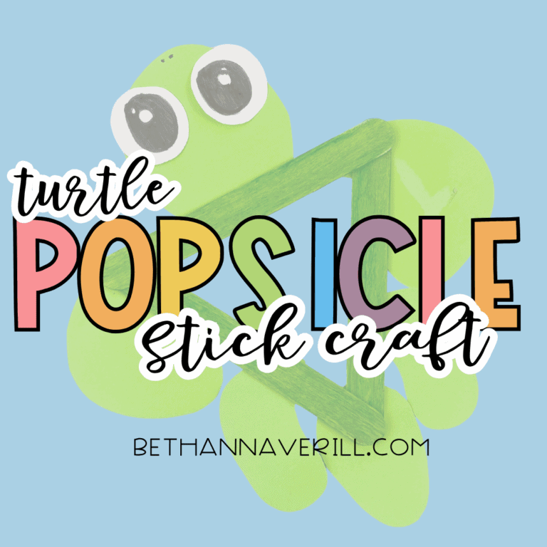 Triangle Turtle Popsicle Stick Craft