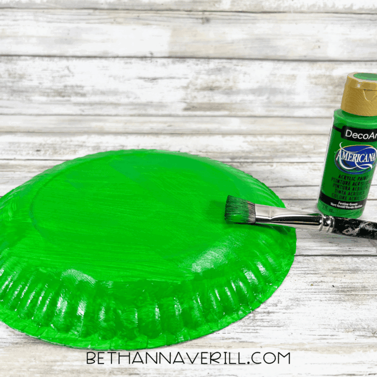 3D Christmas Tree Paper Plate Craft | Beth Ann Averill