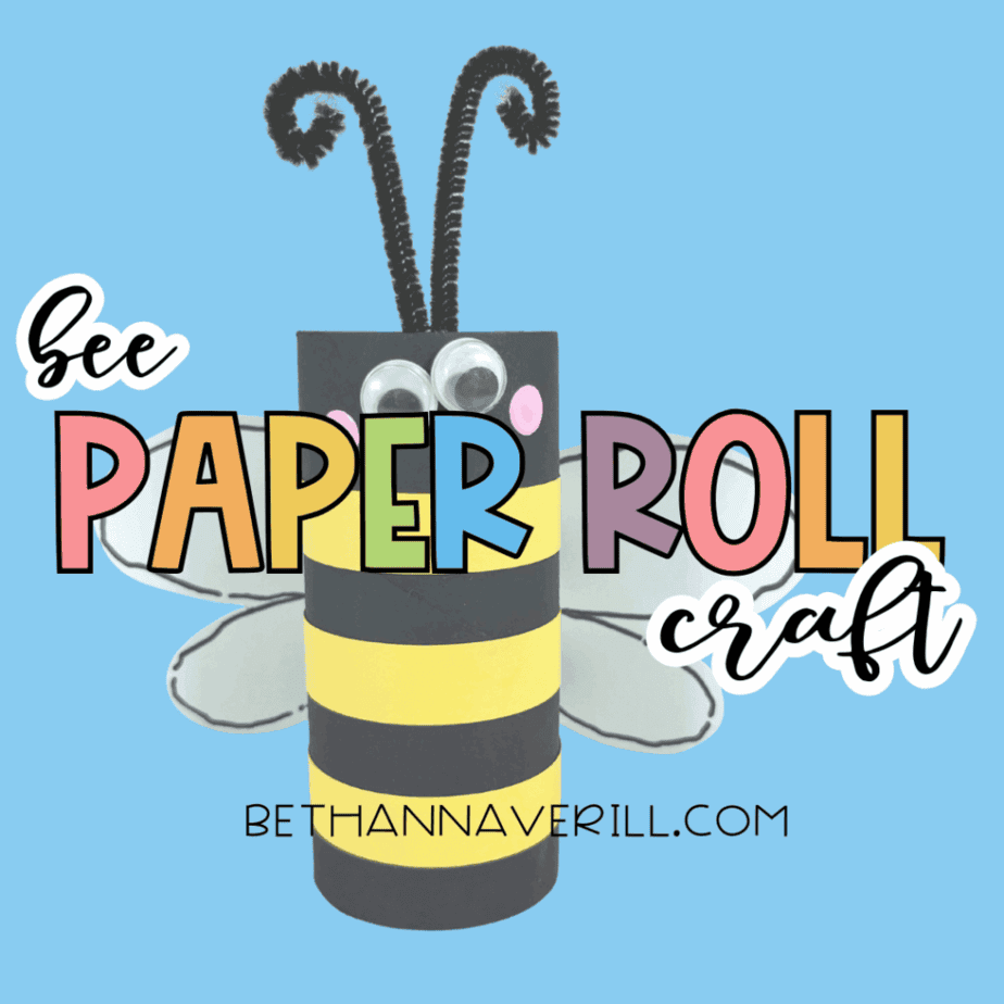 Toilet Paper Roll Bumblebee Craft