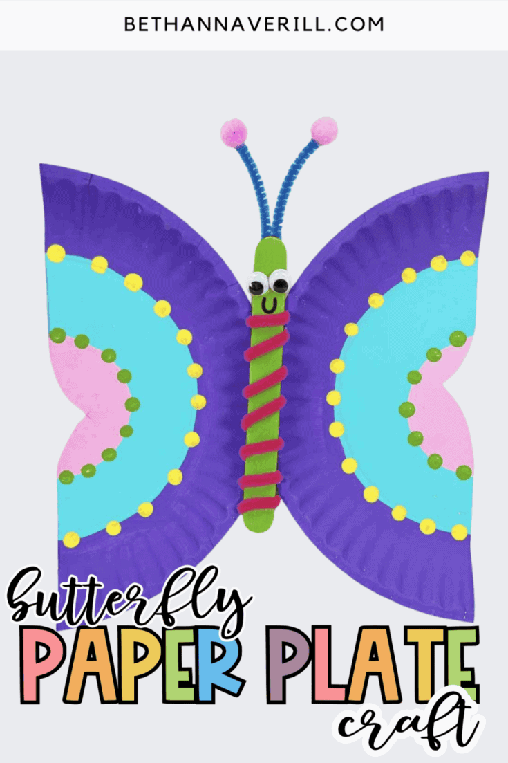 butterfly paper plate craft