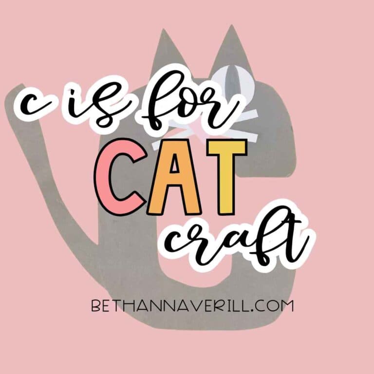 C is for Cat Craft for Preschoolers