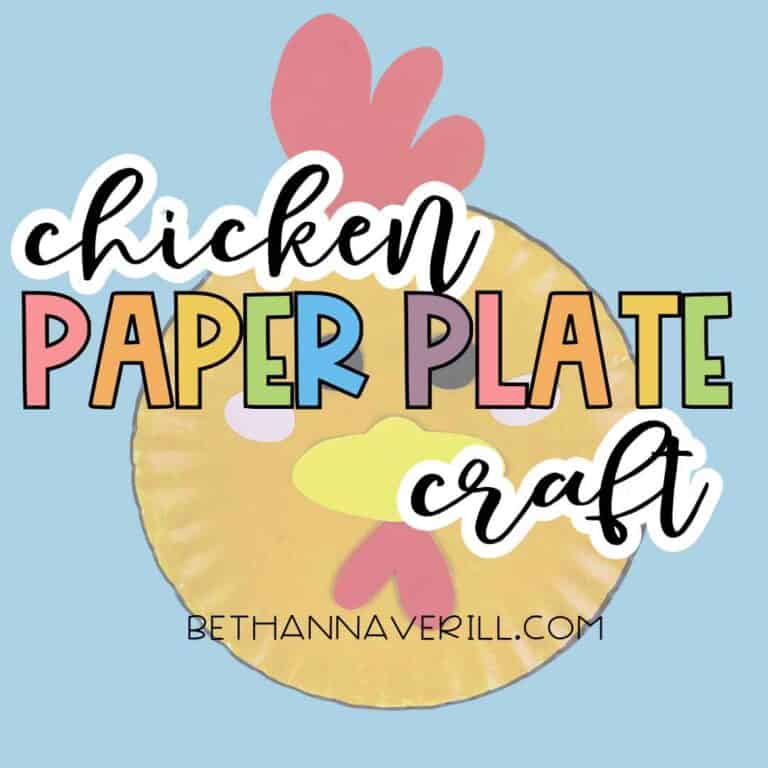 Fun and Easy Chicken Paper Plate Craft for Preschoolers