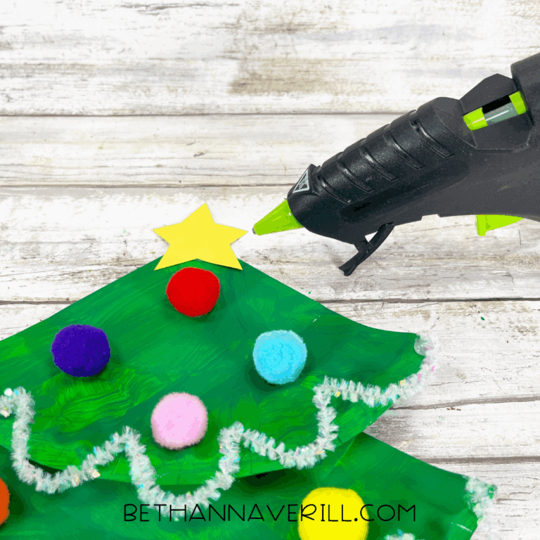 Paper Plate Christmas Tree Craft | Beth Ann Averill