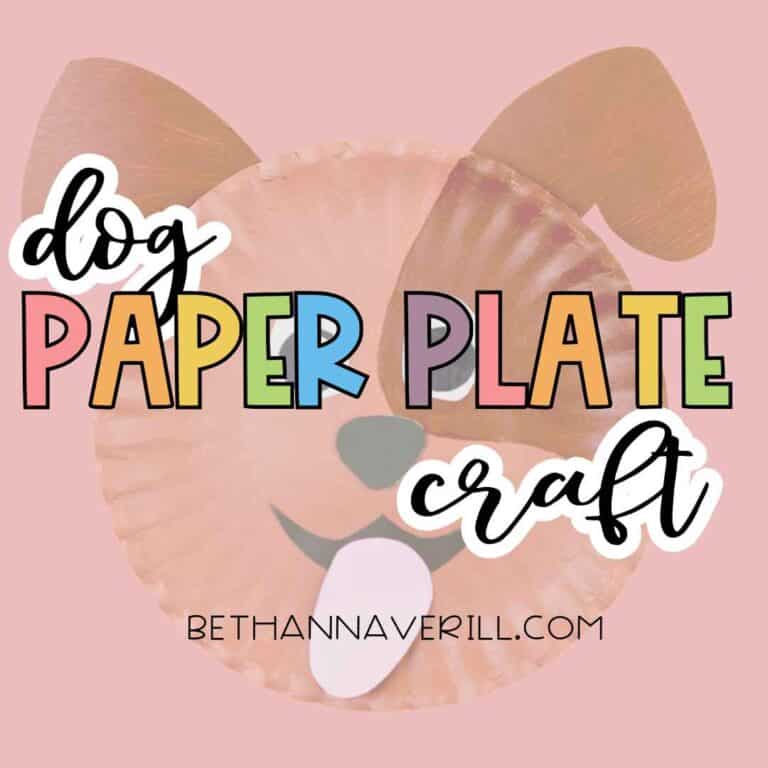 Easy and Fun Dog Paper Plate Craft for Preschoolers