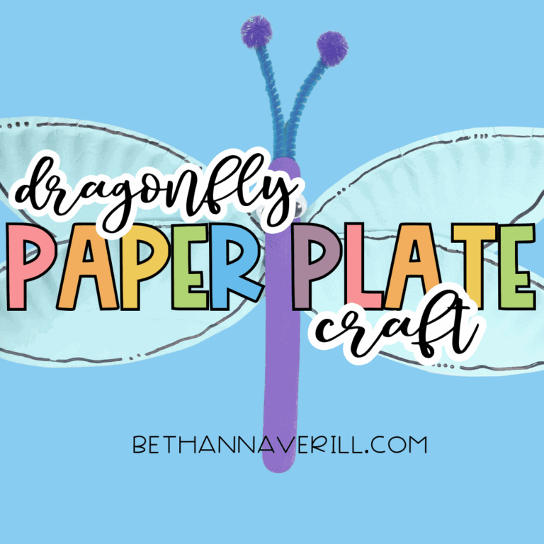 Dragonfly Paper Plate Craft