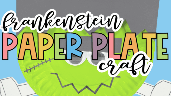 Frankenstein Paper Plate Craft