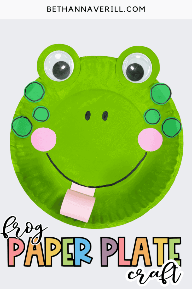 Frog Paper Plate Craft