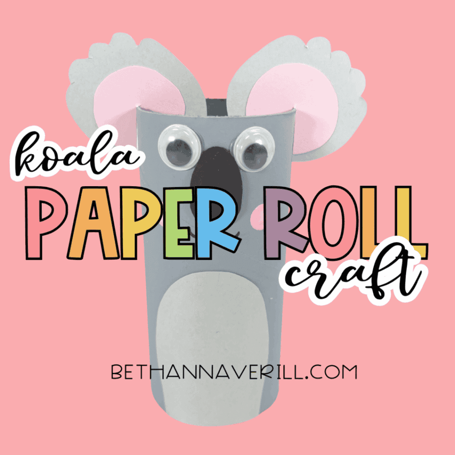 Koala Paper Roll Craft