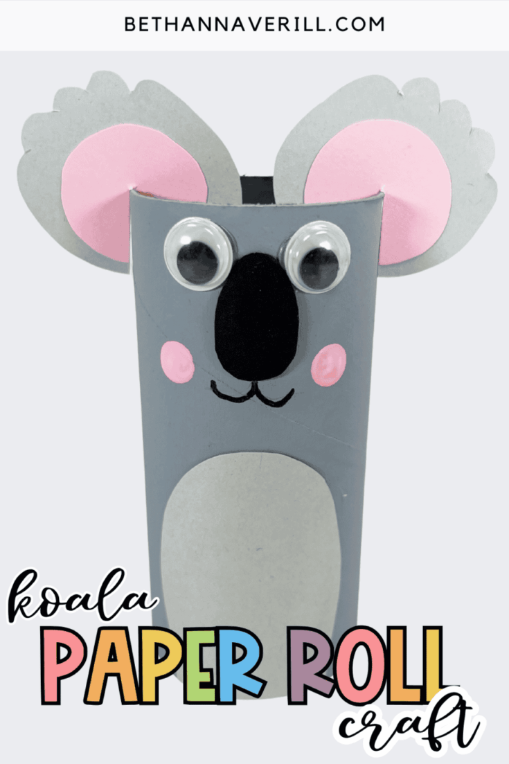 paper roll koala craft