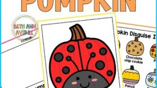 Image for Disguise a Pumpkin Craft Activity for Halloween Bulletin Board Decor