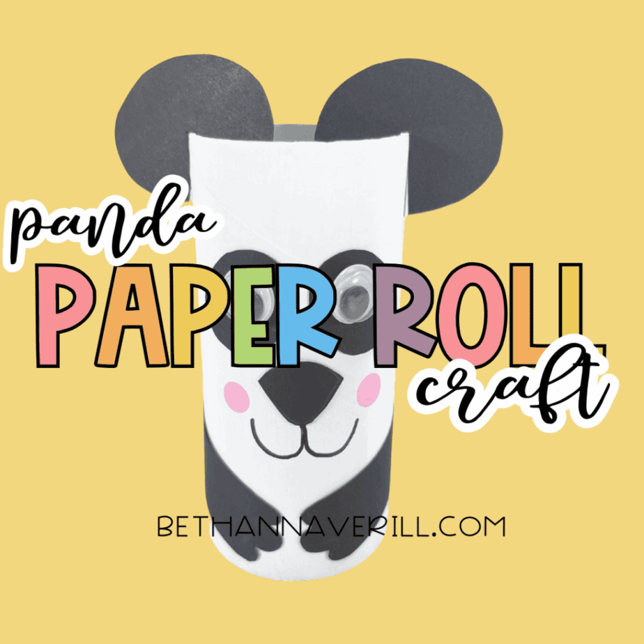 Panda Paper Roll Craft