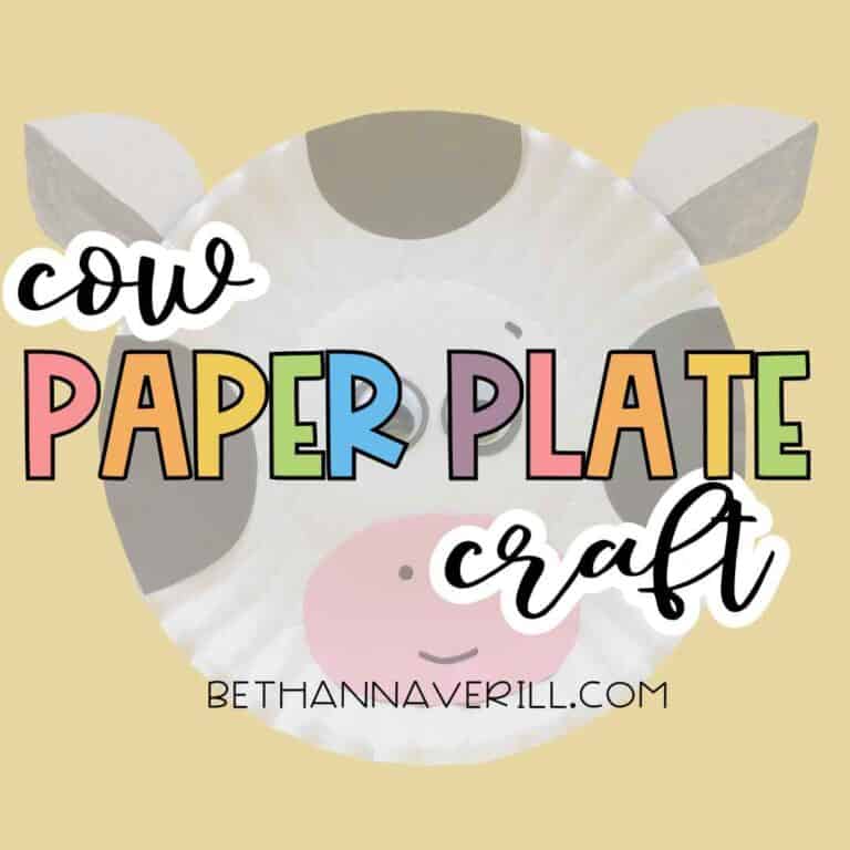 Fun and Easy Cow Paper Plate Craft for Preschoolers