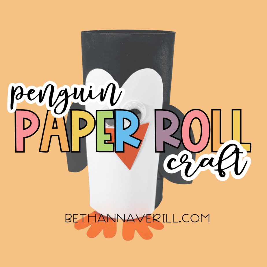 Penguin Paper Roll Craft