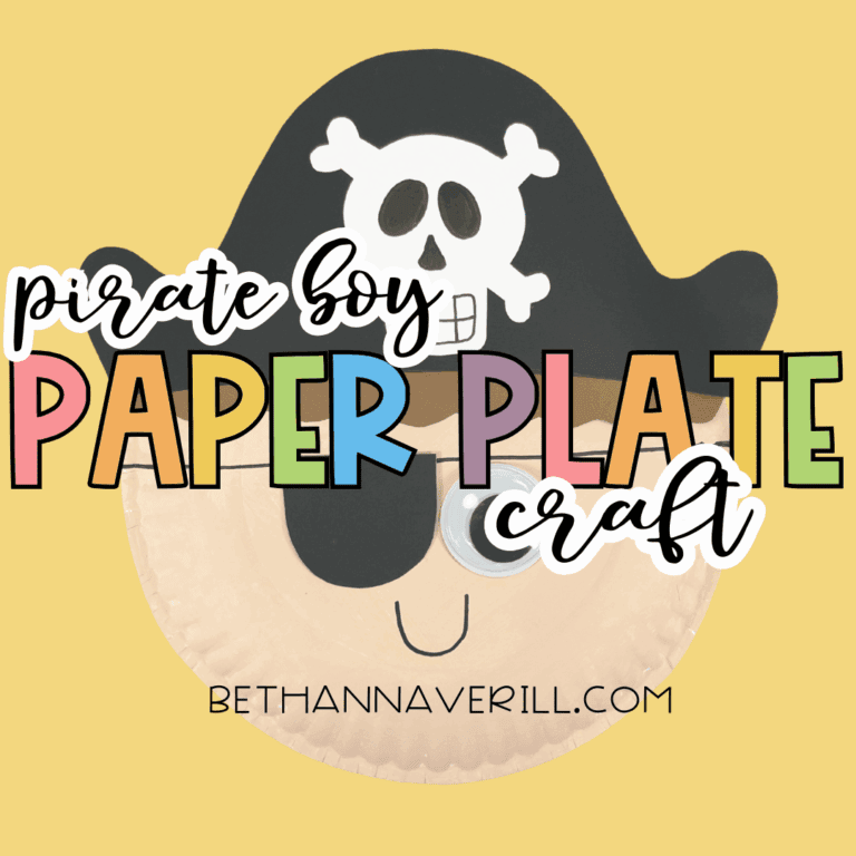 Pirate Boy Paper Plate Craft