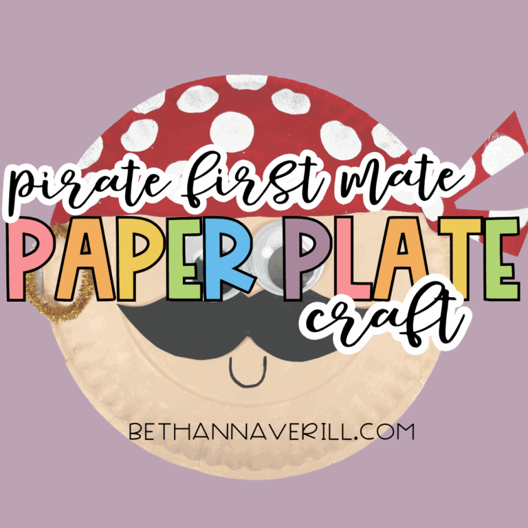 Pirate First Mate Boy Paper Plate Craft