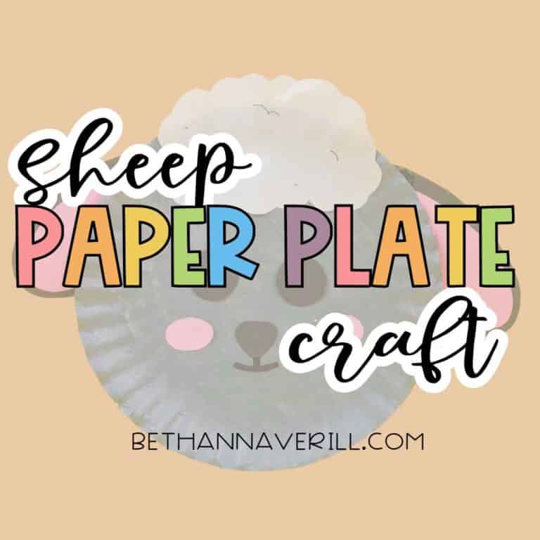 Fun and Easy Sheep Paper Plate Craft for Preschoolers