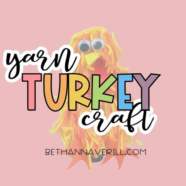 Hilarious Yarn Turkey Craft for Kids