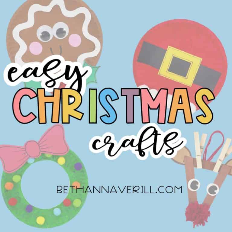 20 Easy Christmas Crafts for Preschoolers