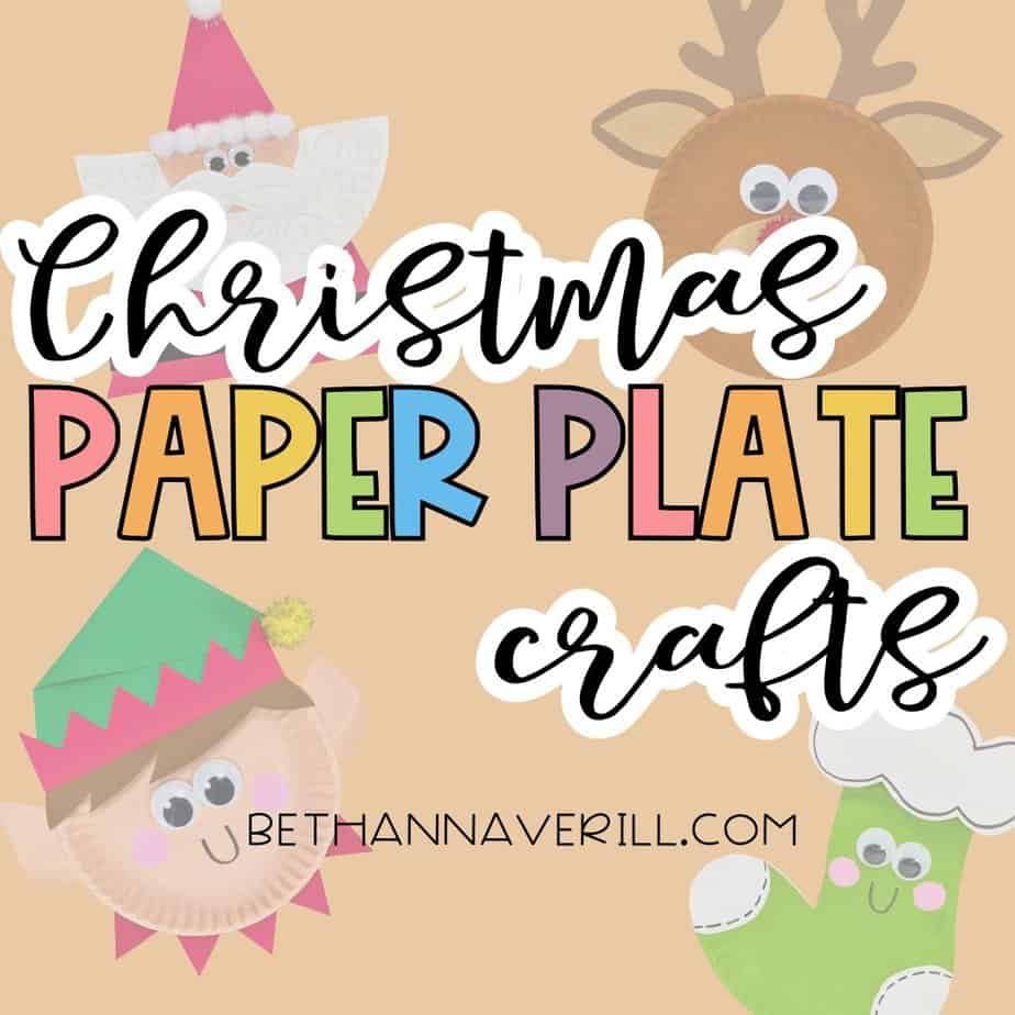 Christmas Paper Plate Crafts by Beth Ann Averill