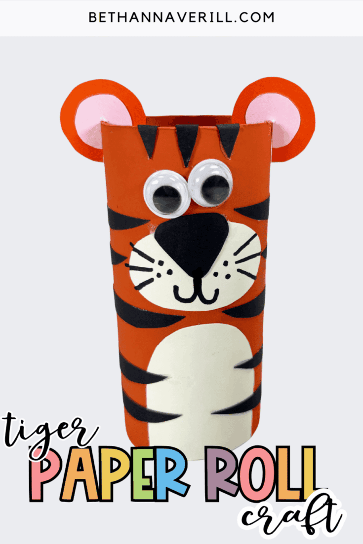 paper roll tiger craft