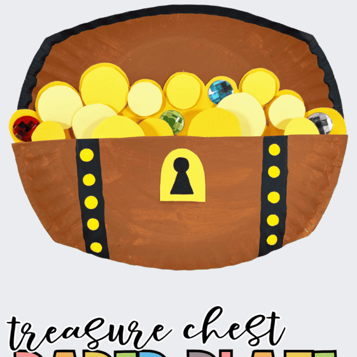 Paper Plate Treasure Chest Craft | Beth Ann Averill Paper Plate Treasure Chest Craft | Beth Ann Averill