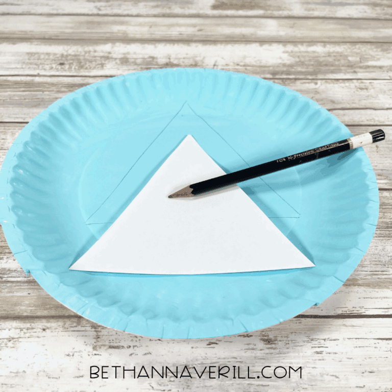 Winter Tree Paper Plate Craft | Beth Ann Averill