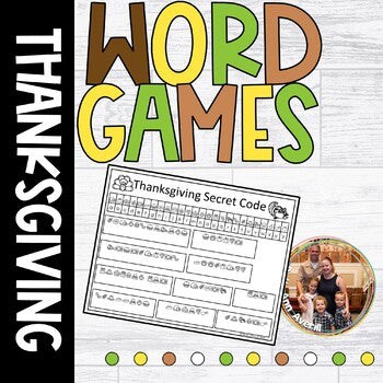 Image for Thanksgiving Word Problems for Classroom Parties