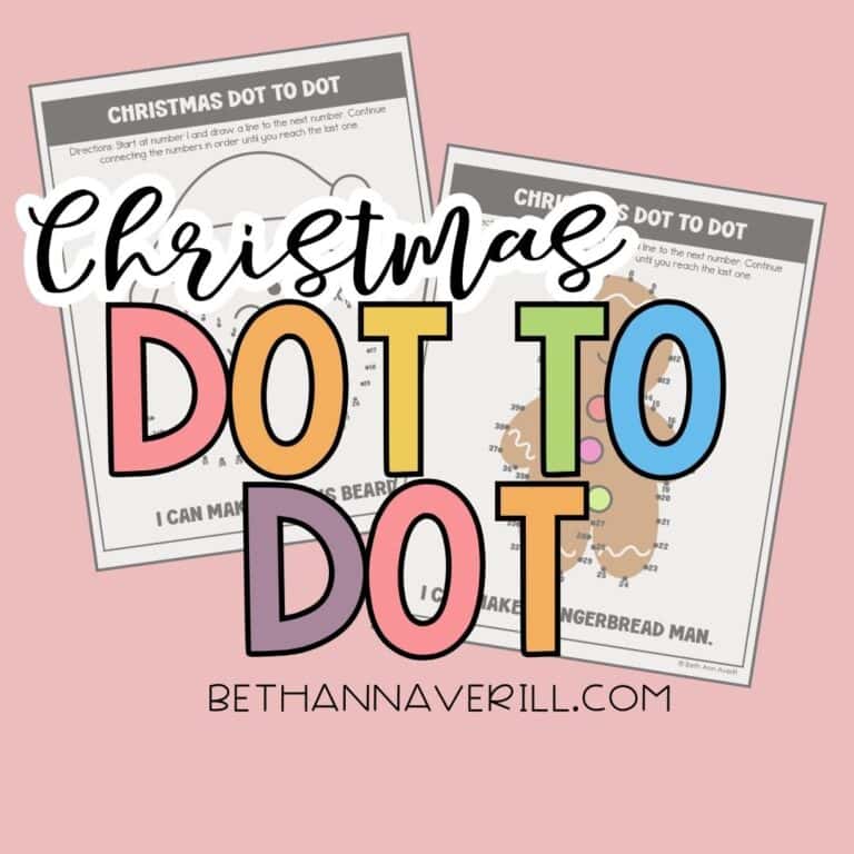 Christmas Dot to Dot