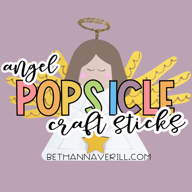Angel Popsicle Stick Craft