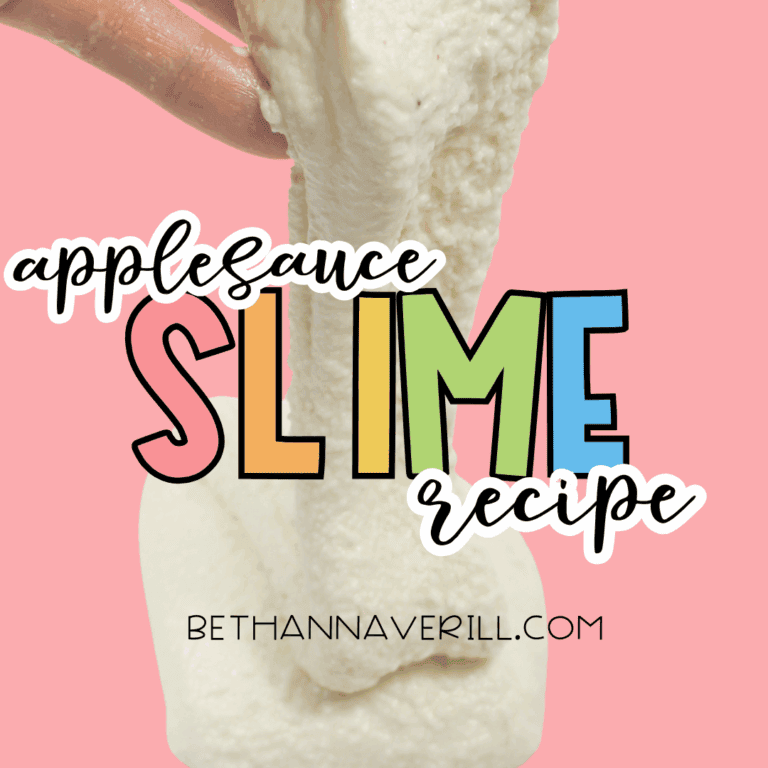 Applesauce Slime Recipe
