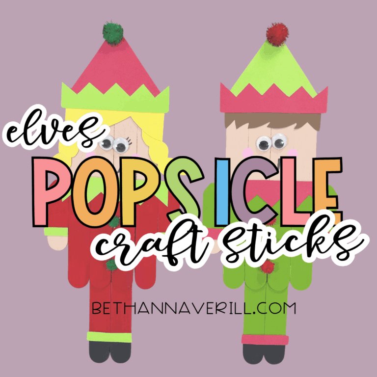 Elves Popsicle Stick Craft