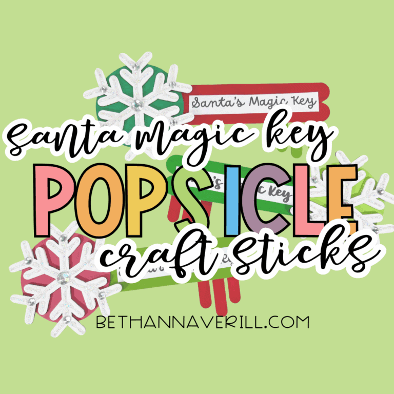 Santa’s Magic Key Popsicle Stick Craft