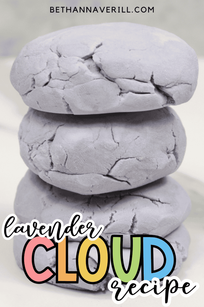 lavender cloud dough pin