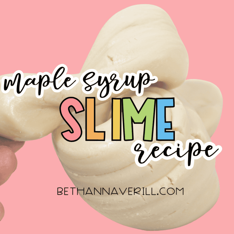 Maple Syrup Slime Recipe