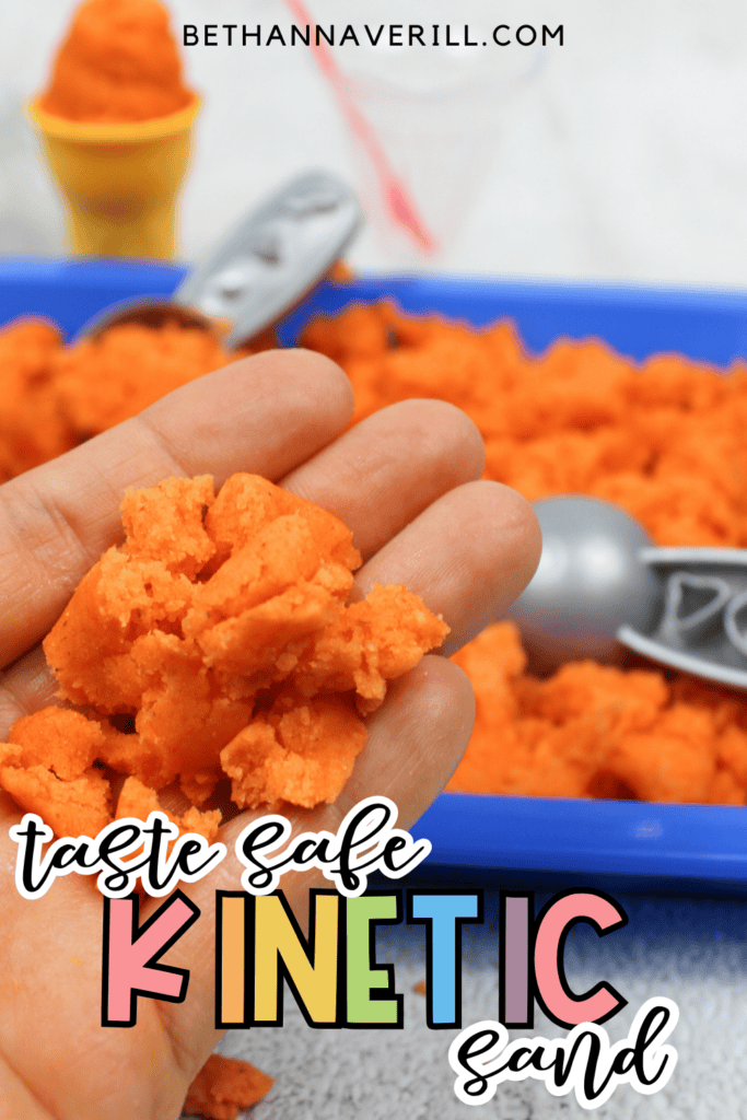taste safe kinetic sand pin