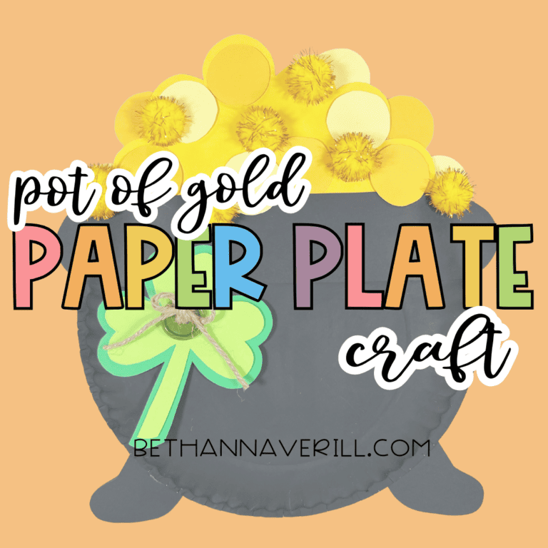 Pot of Gold Paper Plate Craft