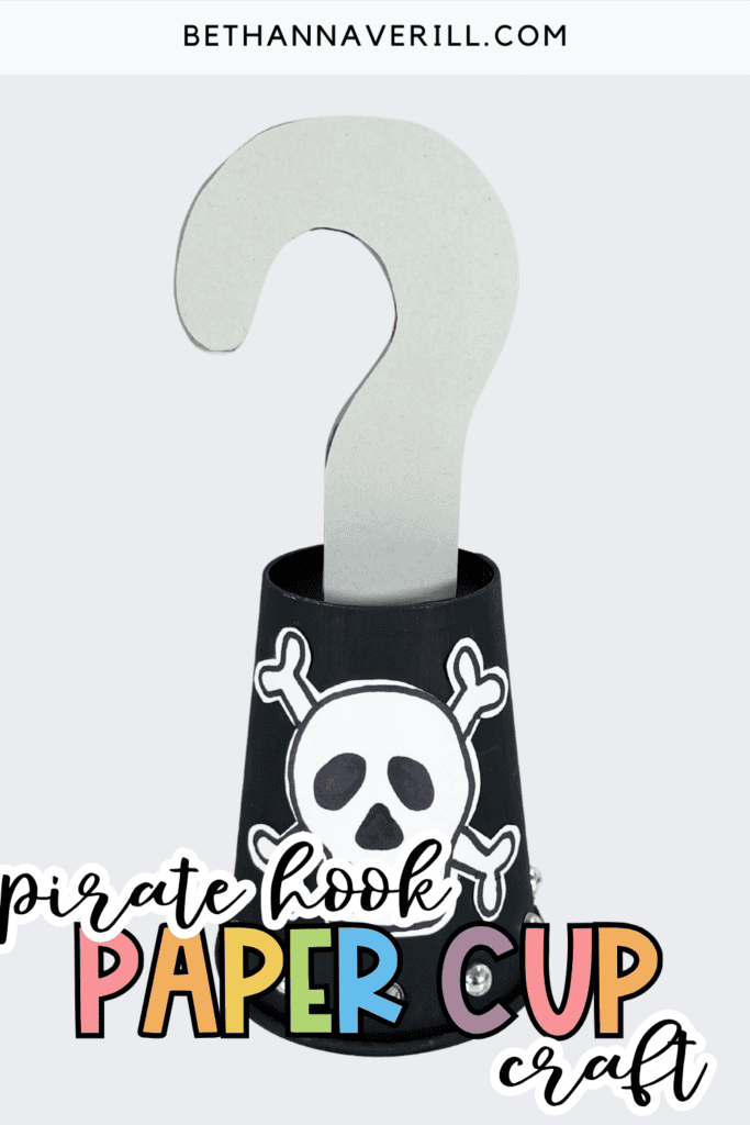 pirate hook craft pin