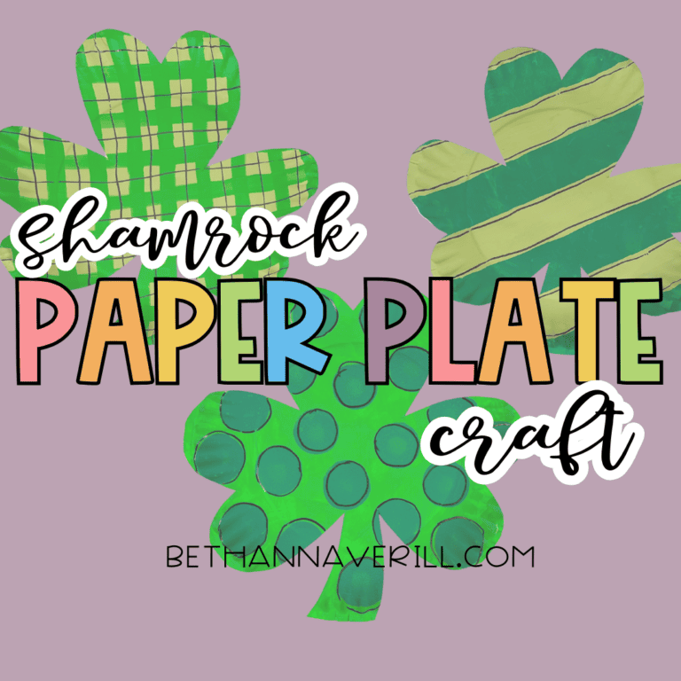 Shamrocks Paper Plate Craft