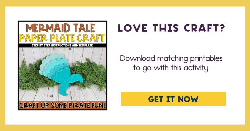 mermaid tail craftivity packet ad